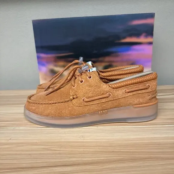 Sperry x Concepts Mens Size 6 3-Eye Cup Top Siders Orange